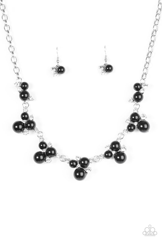Toast To Perfection - Black Necklace