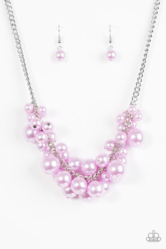 Glam Queen - Purple Necklace