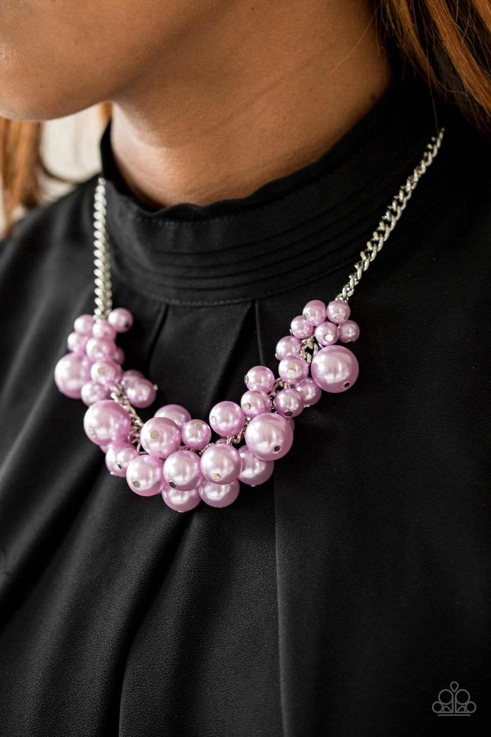 Glam Queen - Purple Necklace