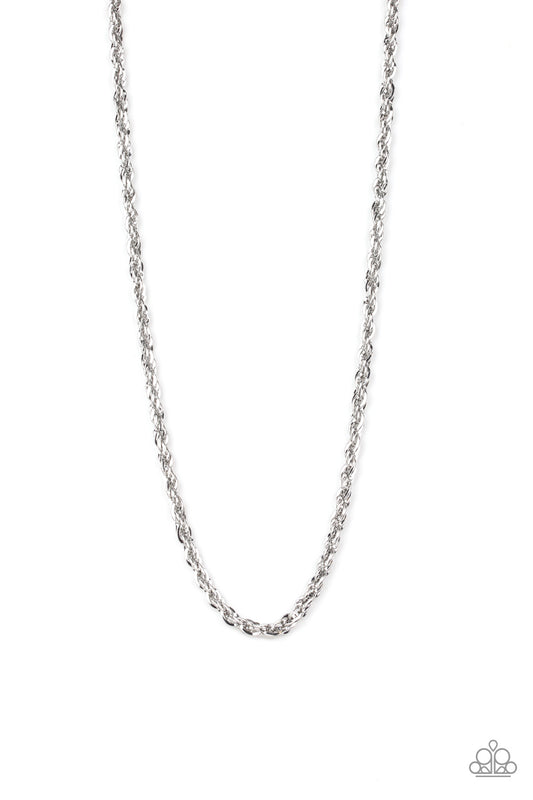 Instant Replay - Silver Necklace