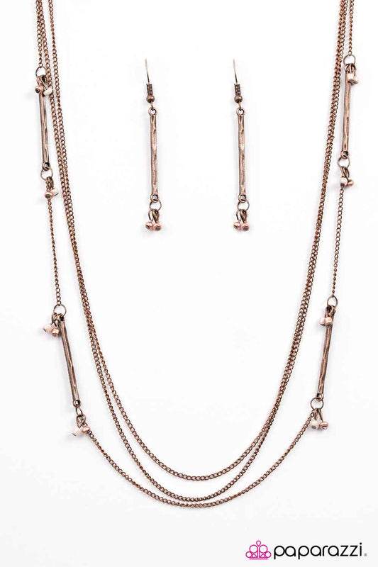 One Girl Revolution - Copper Necklace