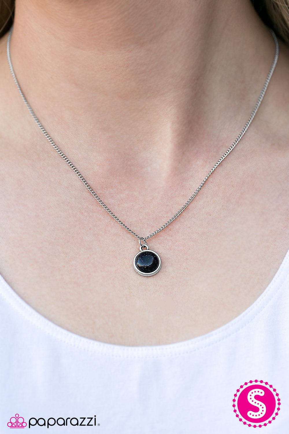Galaxy Gazing - Blue Necklace