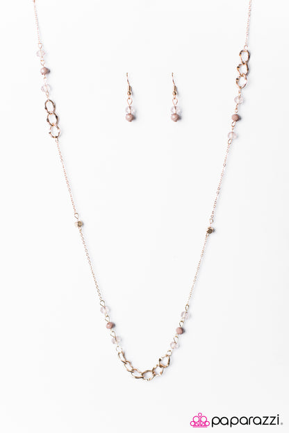 Pristine Bay - Brown Paparazzi Necklace