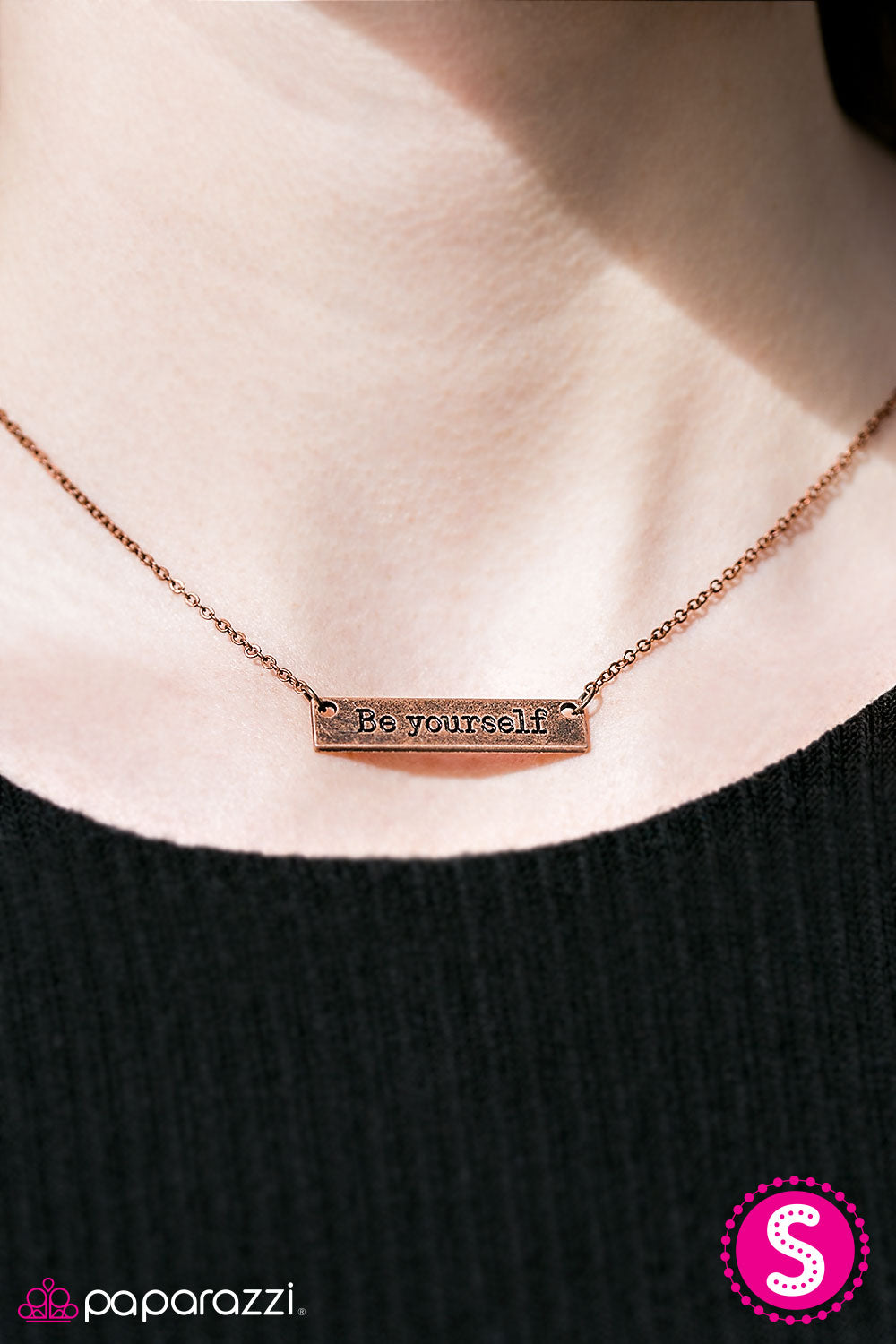 Just Be You - Copper Necklace