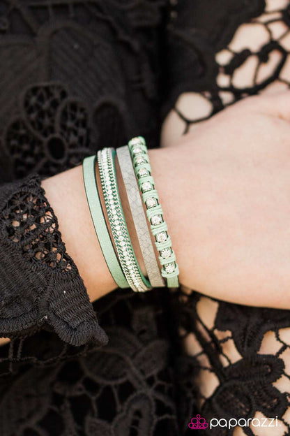 Glam Jam - Green Bracelet