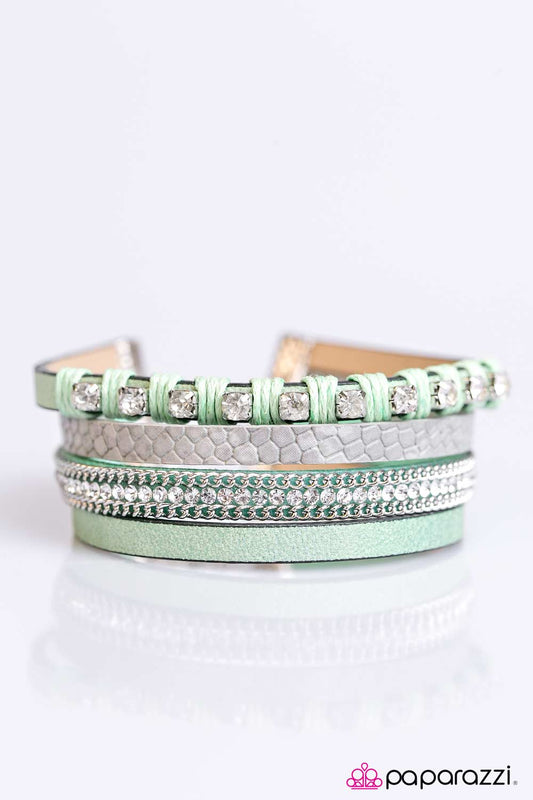Glam Jam - Green Bracelet