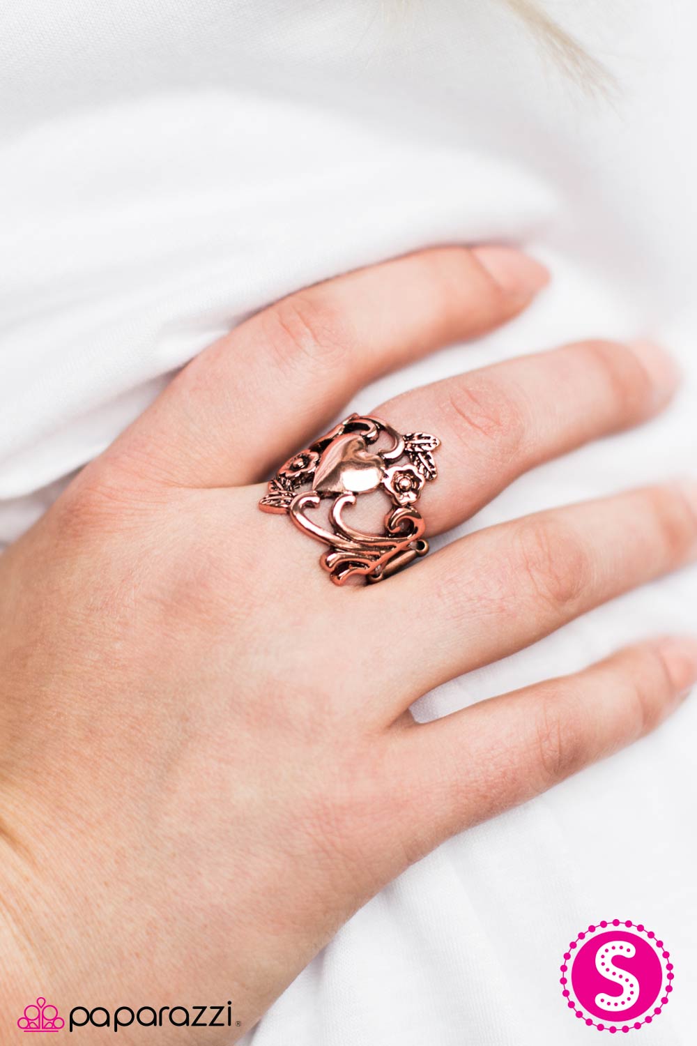 Never Too Old For Fairytales - Copper Paparazzi Ring