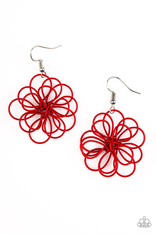 Midsummer Magic - Red Earring