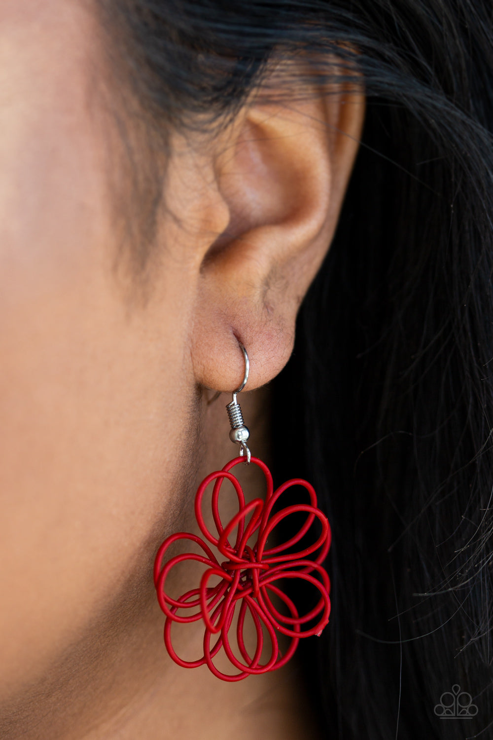 Midsummer Magic - Red Earring