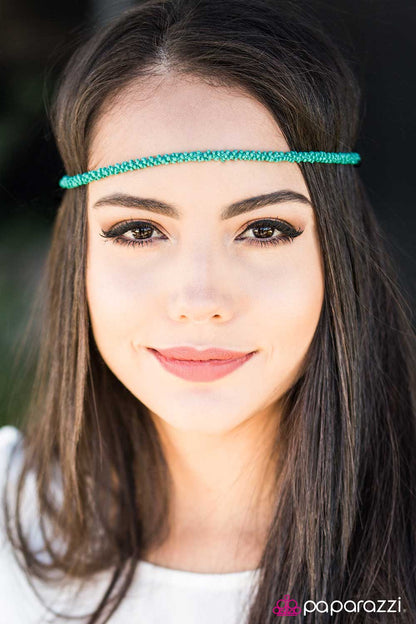 Californian Bungalow - Blue Paparazzi Headband