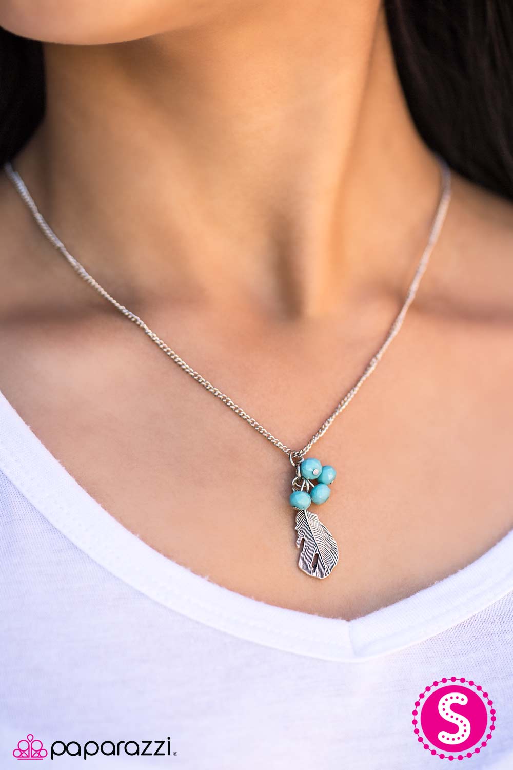 Watch Me Soar - Blue Necklace