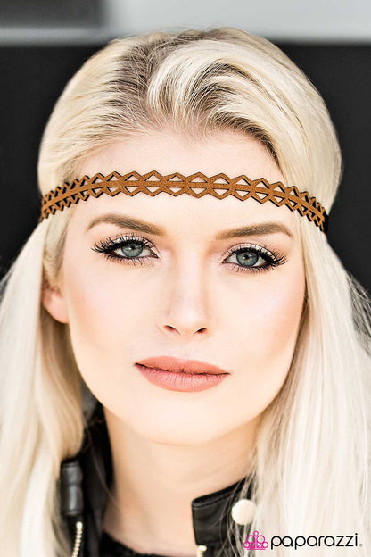 Forge Your Own Trail - Brown Paparazzi Headband