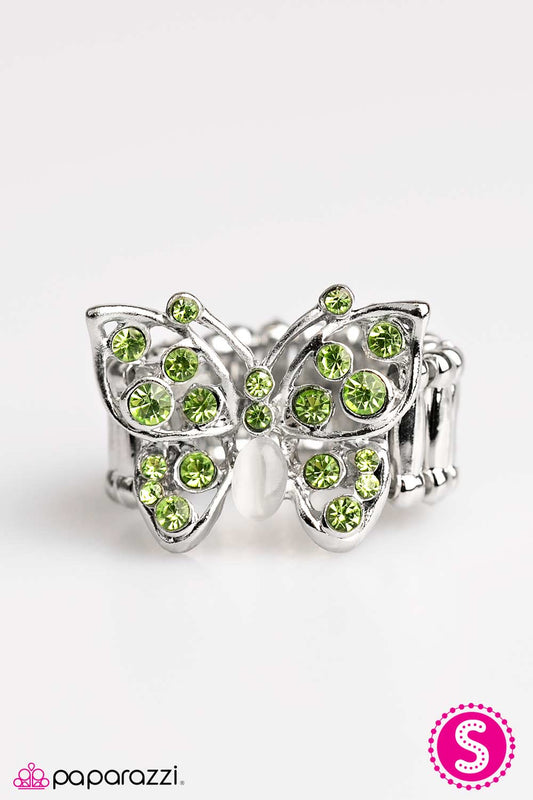 Believe In Your Wings - Green Ring