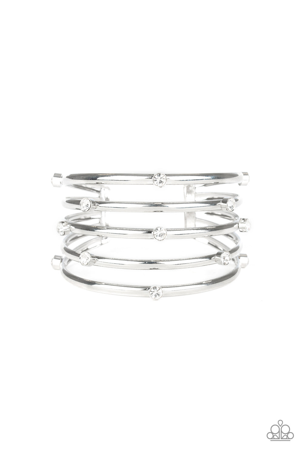Sugarlicious Sparkle - White Paparazzi Bracelet