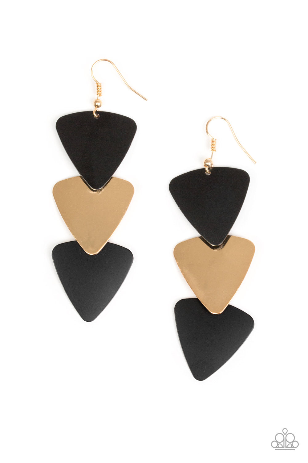 Terra Trek - Black Earring