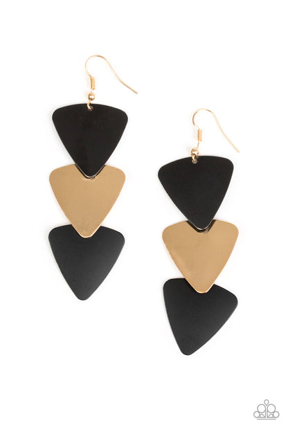Terra Trek - Black Earring
