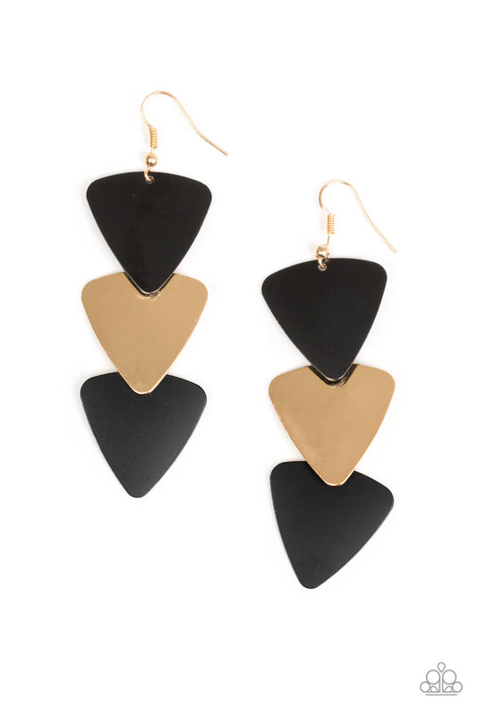 Terra Trek - Black Earring