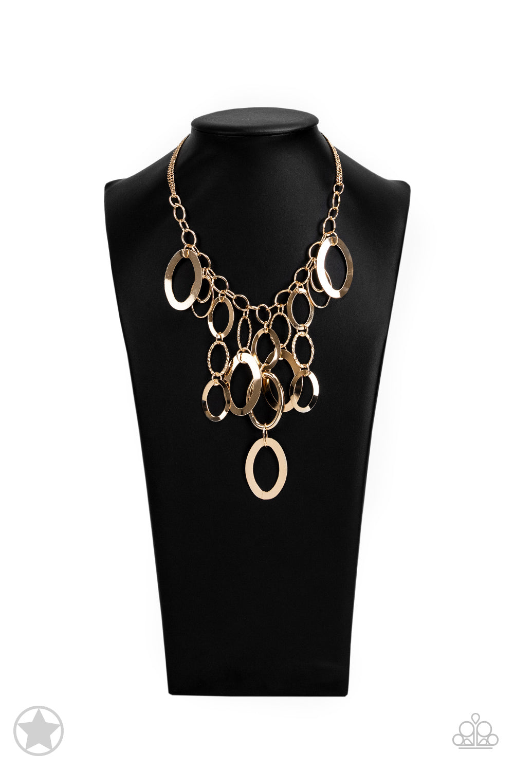 A Golden Spell - Gold Paparazzi Necklace