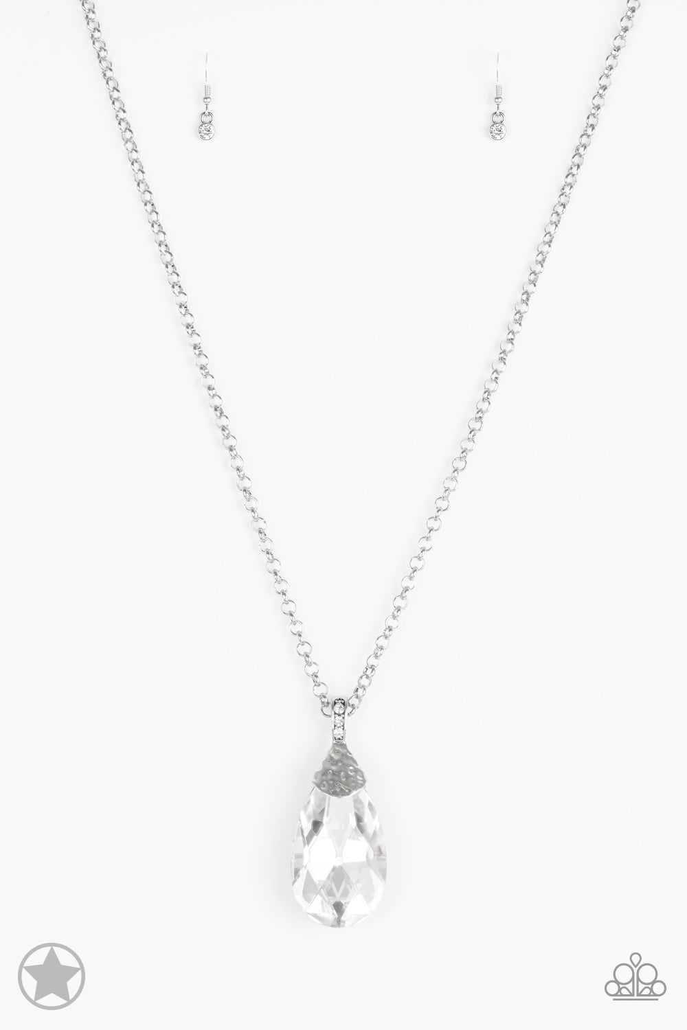 Spellbinding Sparkle - White Necklace