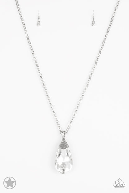 Spellbinding Sparkle - White Necklace