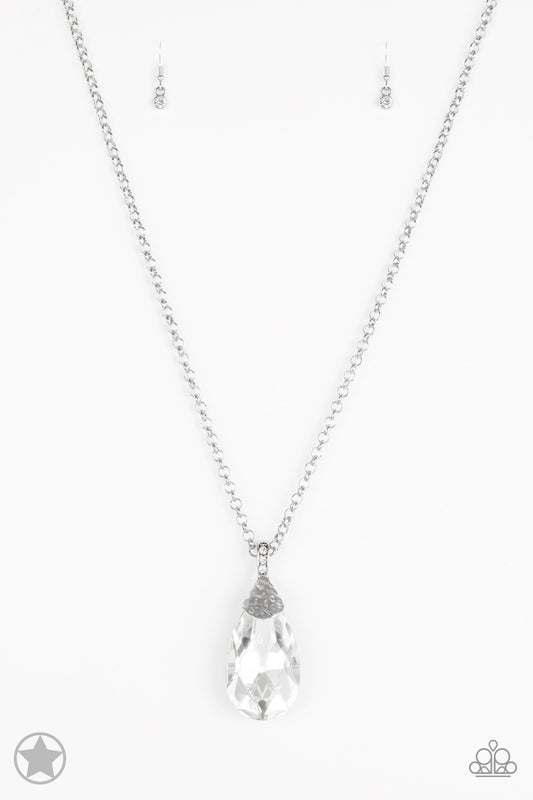 Spellbinding Sparkle - White Necklace
