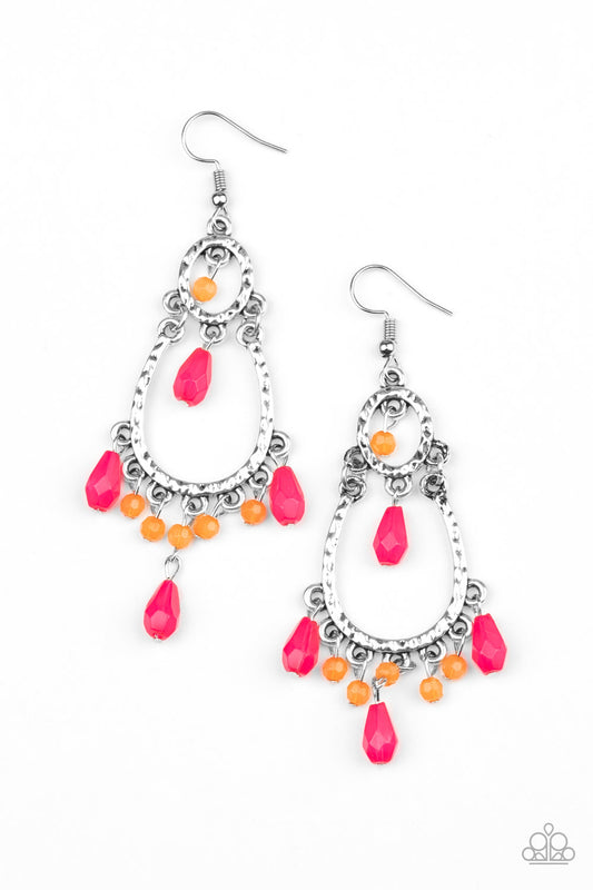 Summer Sorbet - Multi Paparazzi Earring