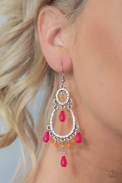 Summer Sorbet - Multi Paparazzi Earring