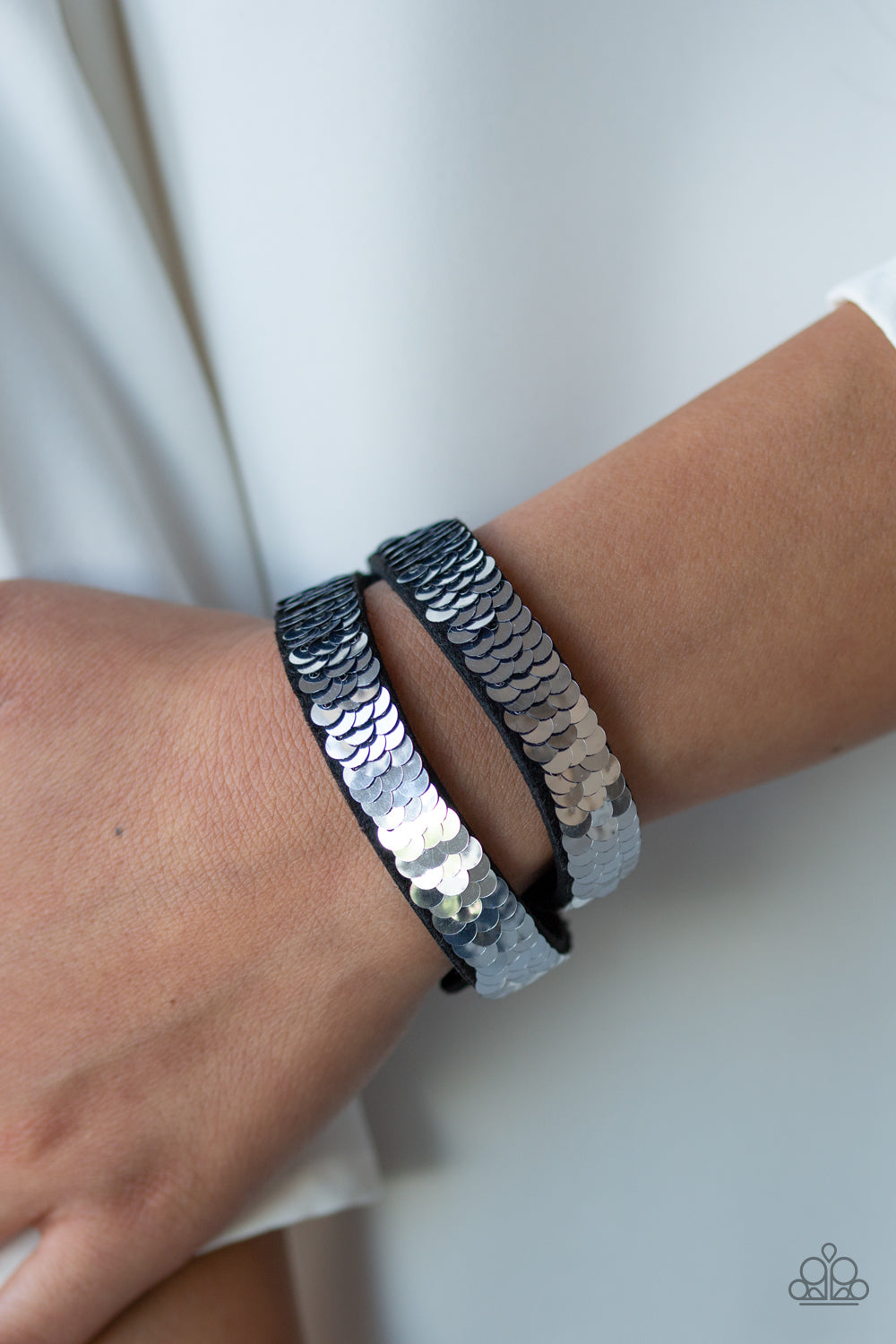 Under The Sequins - Blue Paparazzi Bracelet