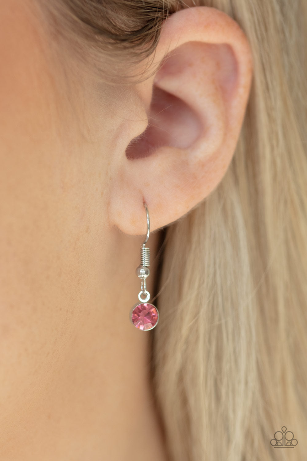 Unlocked - Pink Necklace