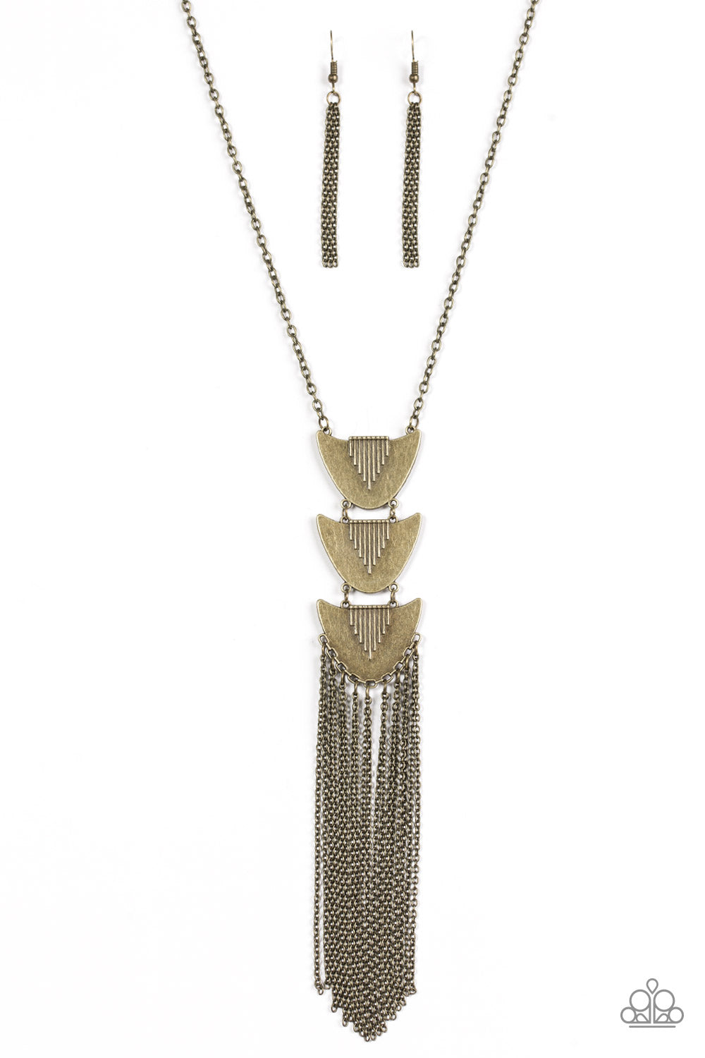 Paradise Prowess - Brass Necklace