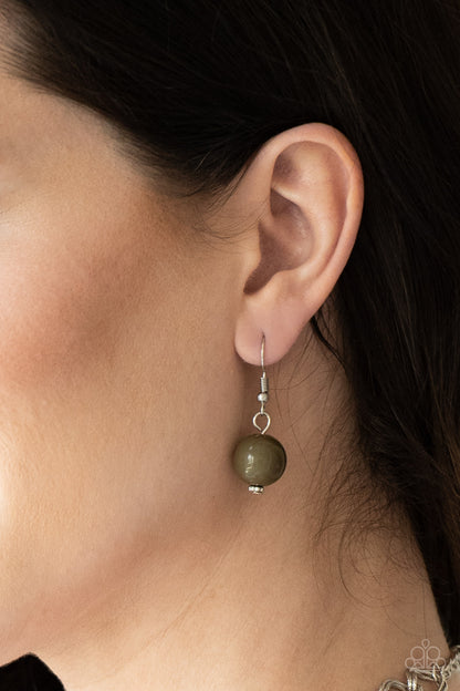 Gorgeously Globetrotter - Green Necklace