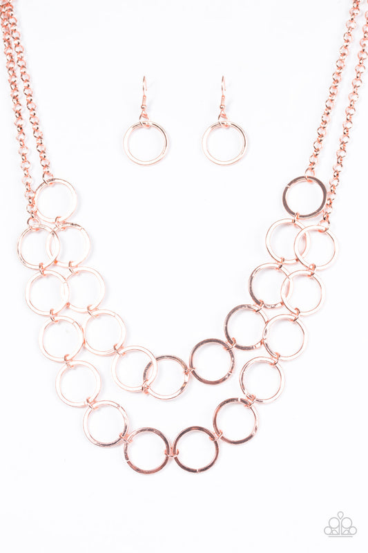 Bling The Alarm - Copper Necklace