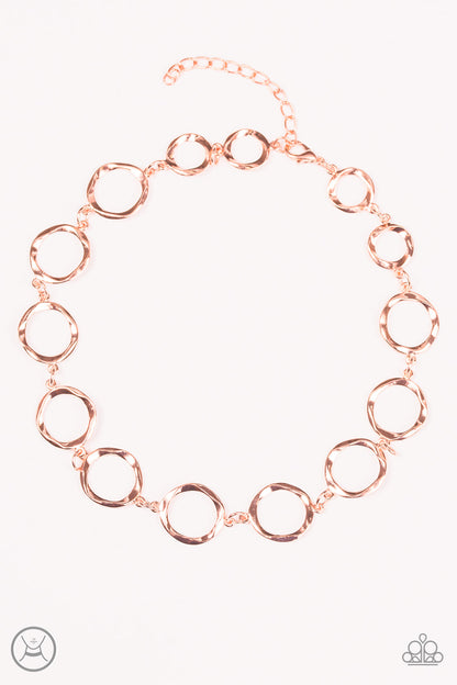 Cave Tour - Copper Choker Necklace