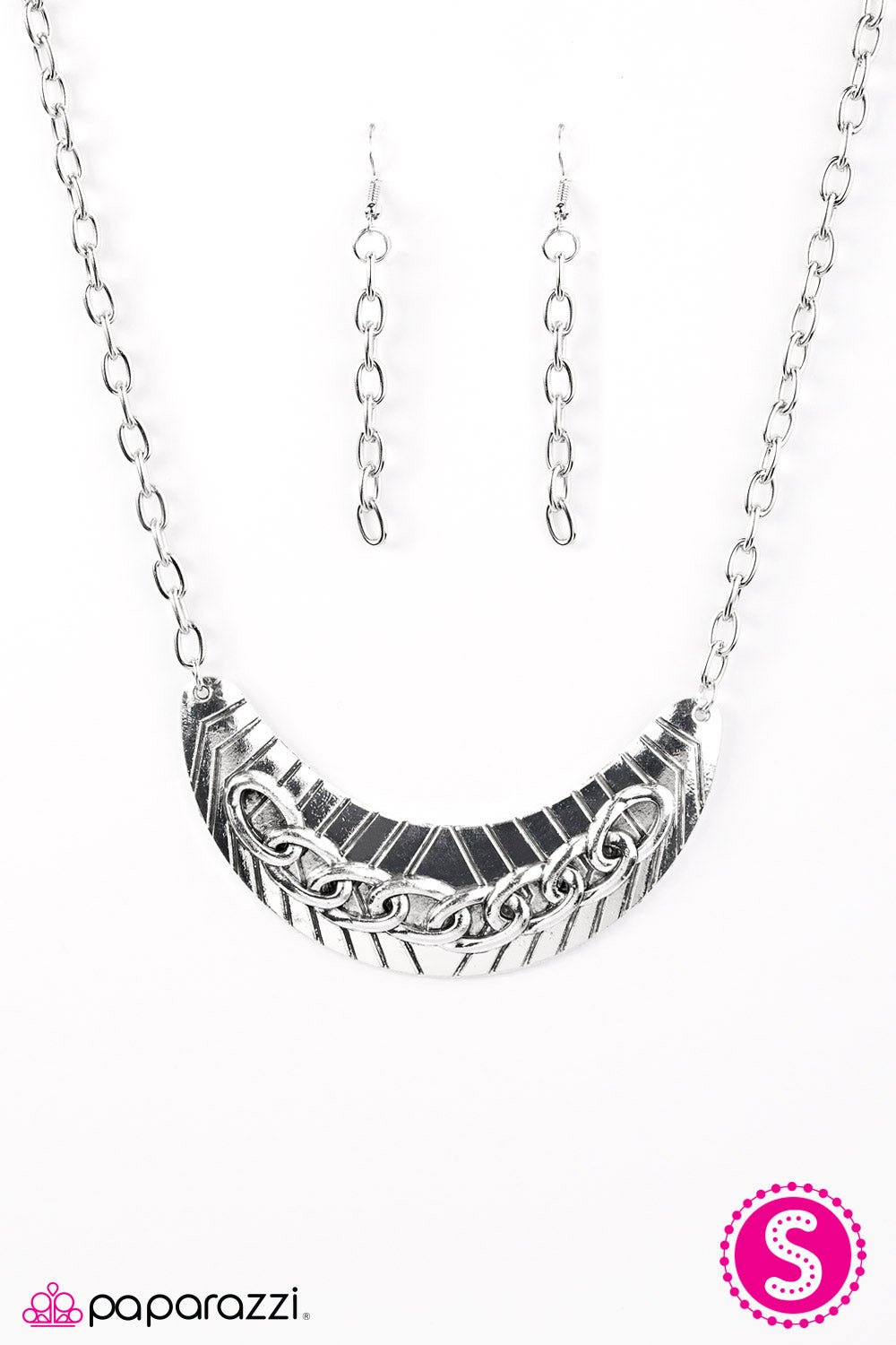Keep It Under Lock - Silver Necklace