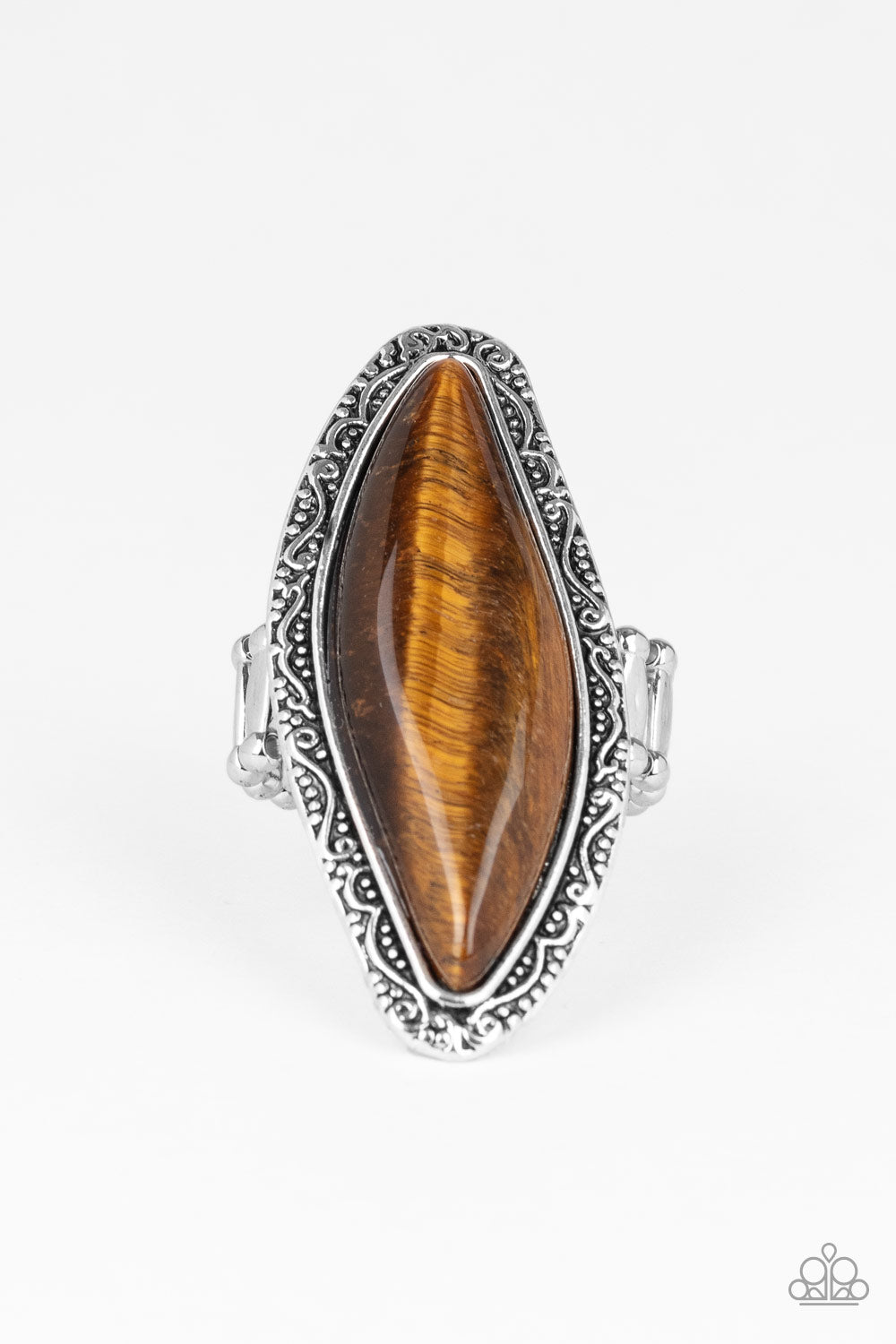 Mineral Mine - Brown Paparazzi Ring