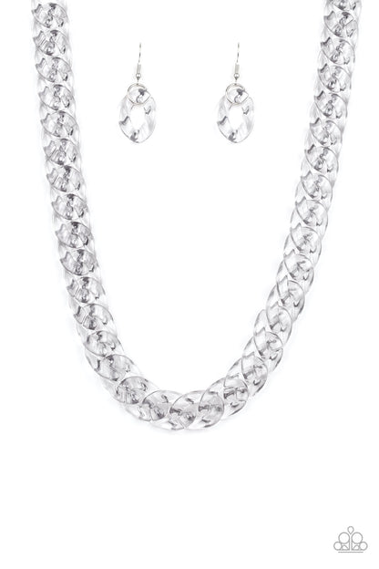 Put It On Ice - Silver Necklace