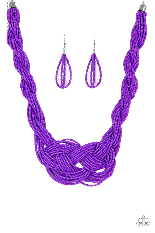 A Standing Ovation - Purple Paparazzi Necklace