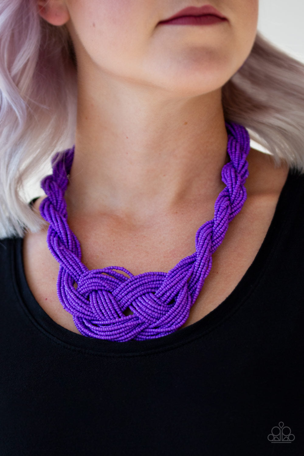 A Standing Ovation - Purple Paparazzi Necklace