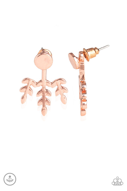 Autumn Shimmer - Copper Paparazzi Earring