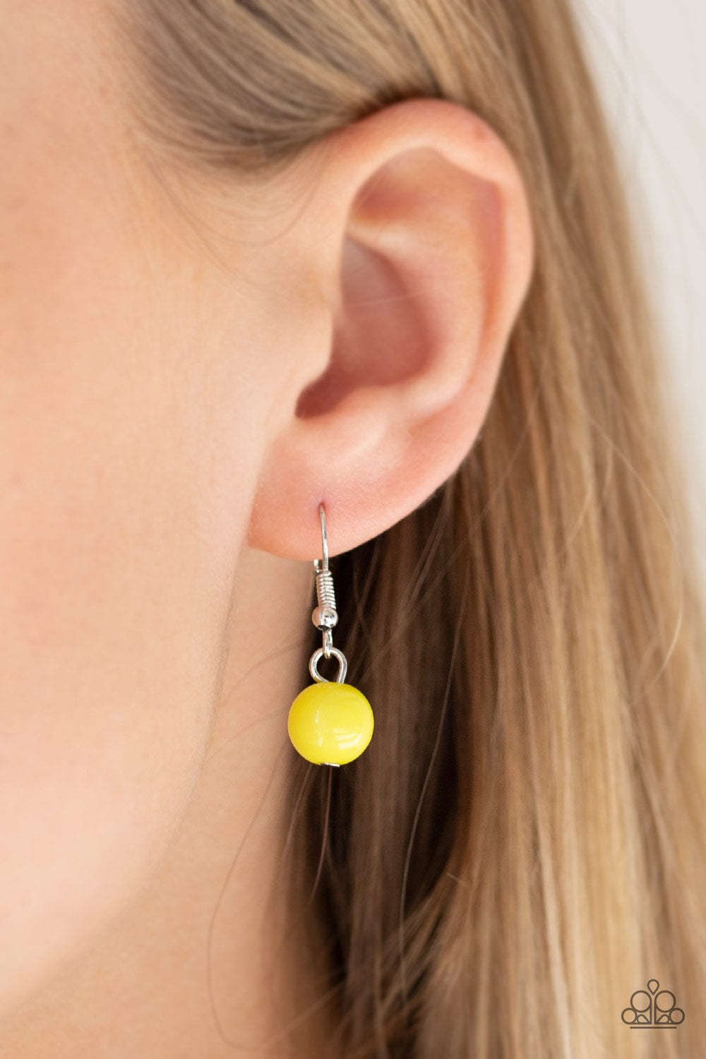 Daytime Drama - Yellow Paparazzi Necklace