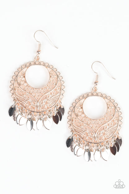 Far Off Horizons - Multi Paparazzi Earring
