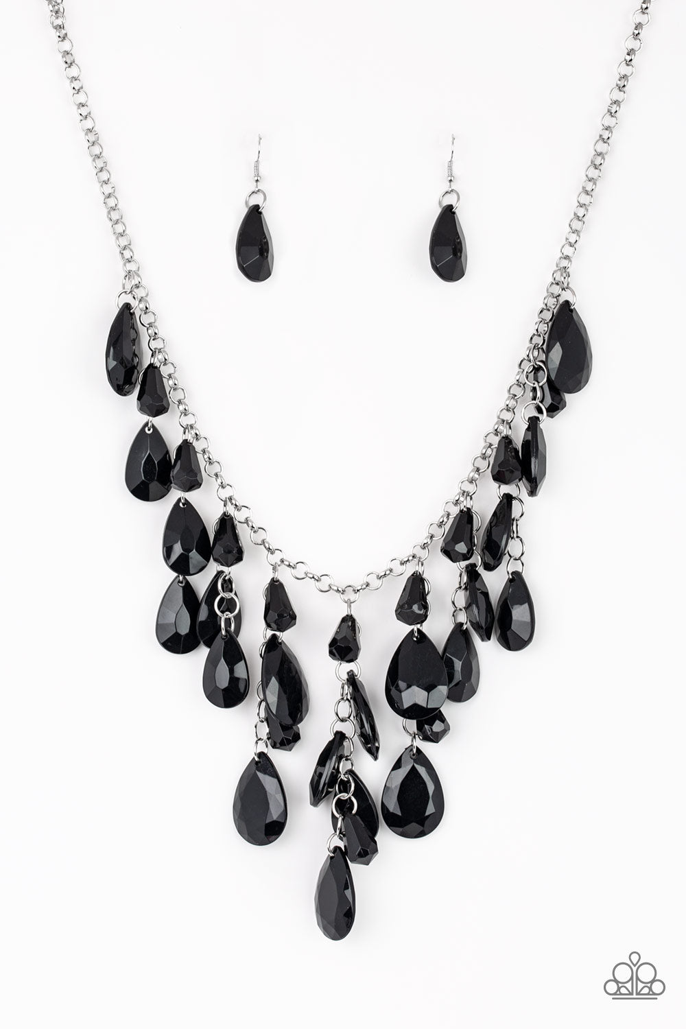 Irresistible Iridescence - Black Necklace