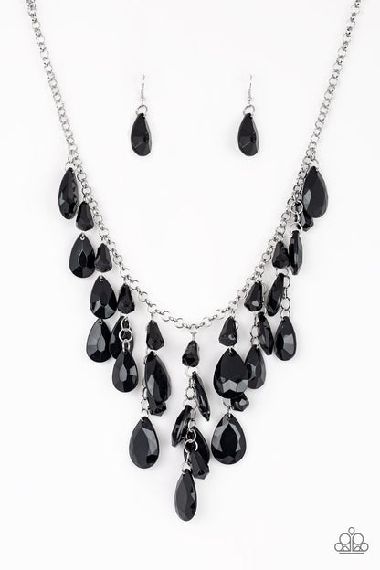 Irresistible Iridescence - Black Necklace