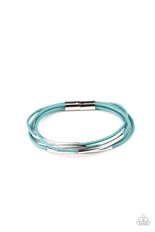 Power Cord - Blue Paparazzi Bracelet