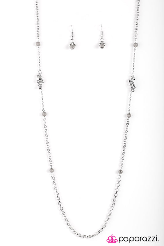 Twinkling Twilight - Silver Necklace