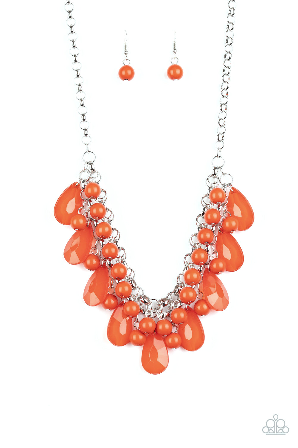 Endless Effervescence - Orange Necklace