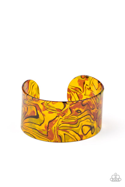 Cosmic Couture - Orange Bracelet