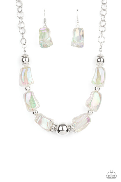 Iridescently Ice Queen - Multi Necklace