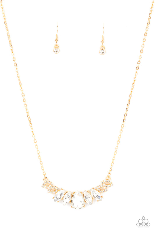 Bride-to-BEAM - Gold Paparazzi Necklace