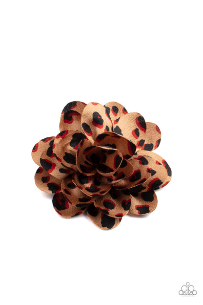 Panama Picnic - Brown Paparazzi Hair Clip